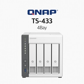 QNAP 큐냅 TS-433-4G 4베이 (하드미포함)