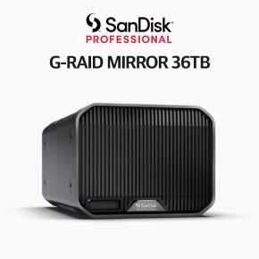 샌디스크 프로페셔널 G-RAID MIRROR 36TB