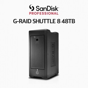 샌디스크 프로페셔널 G-RAID SHUTTLE 8 48TB