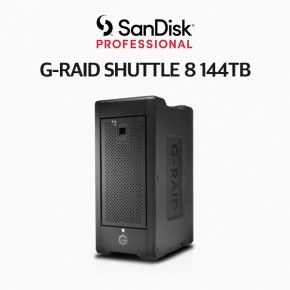 샌디스크 프로페셔널 G-RAID SHUTTLE 8 144TB