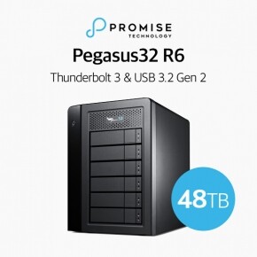 PROMISE Pegasus32 R6 48TB